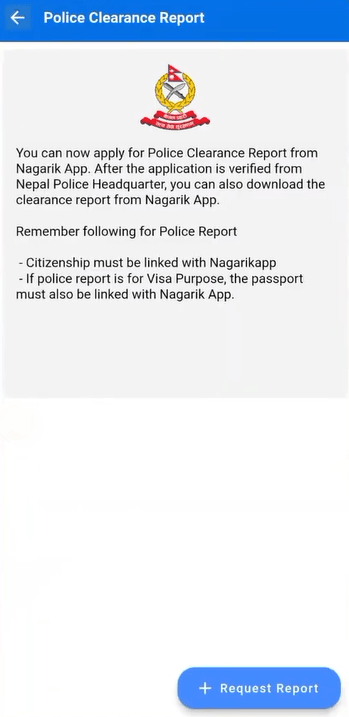 Police Report Nepal Nagarik App