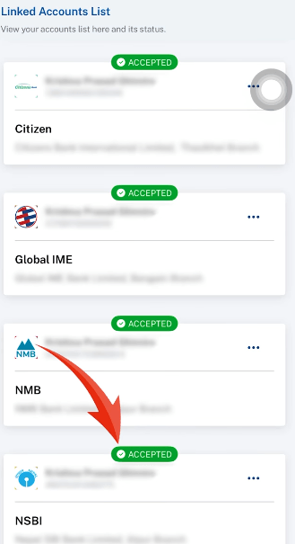 Connect IPS Account Linked Accepted
