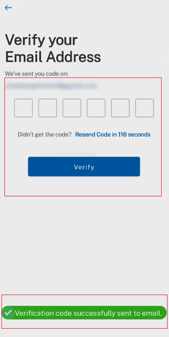 Connect IPS Email Verify OTP